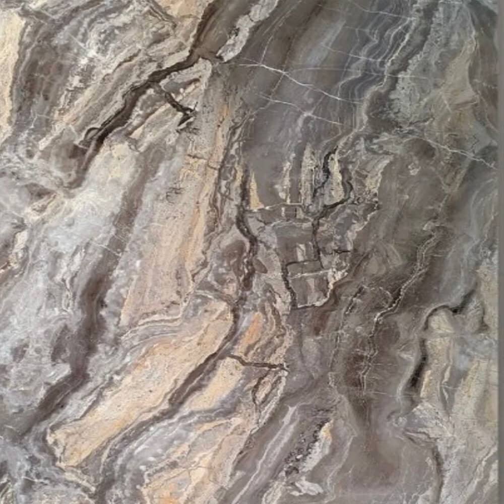 PVC Wandpaneele Arabescato Brown 260x122cm